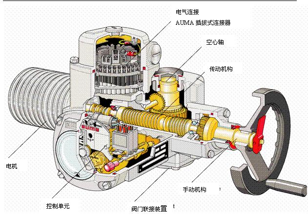 進口電動襯氟閘閥執(zhí)行器結構圖.jpg
